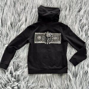 $355 PHILIPP PLEIN KIDS HOODIE JACKET